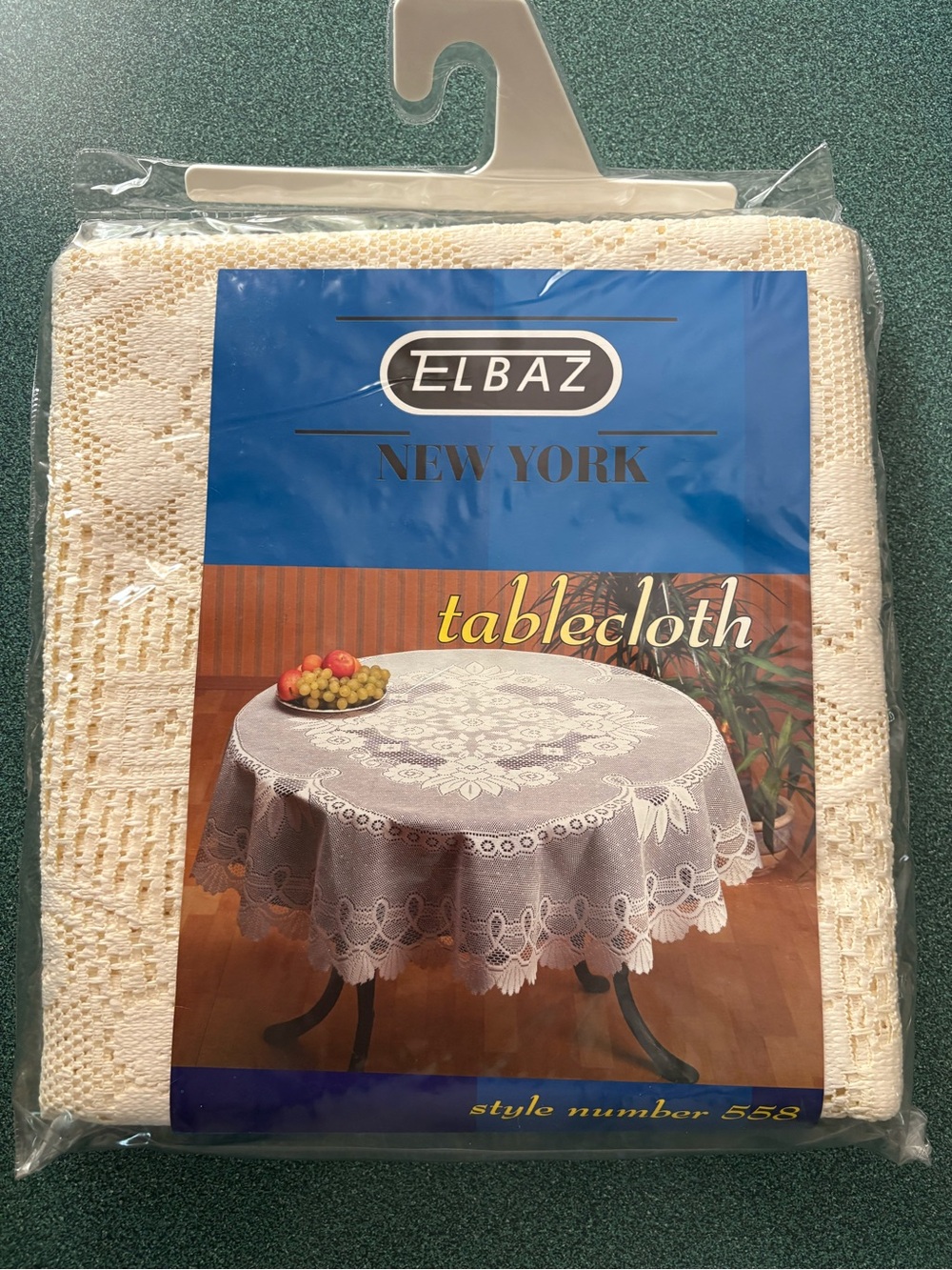 Cream Lace Tablecloth - Elegant Home Dining